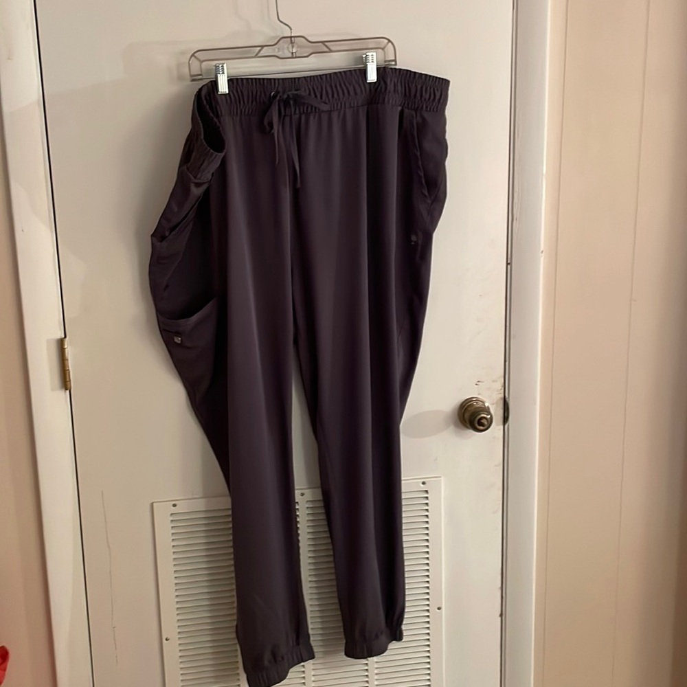 Scrub pants-jogger - pewter (charcoal gray)